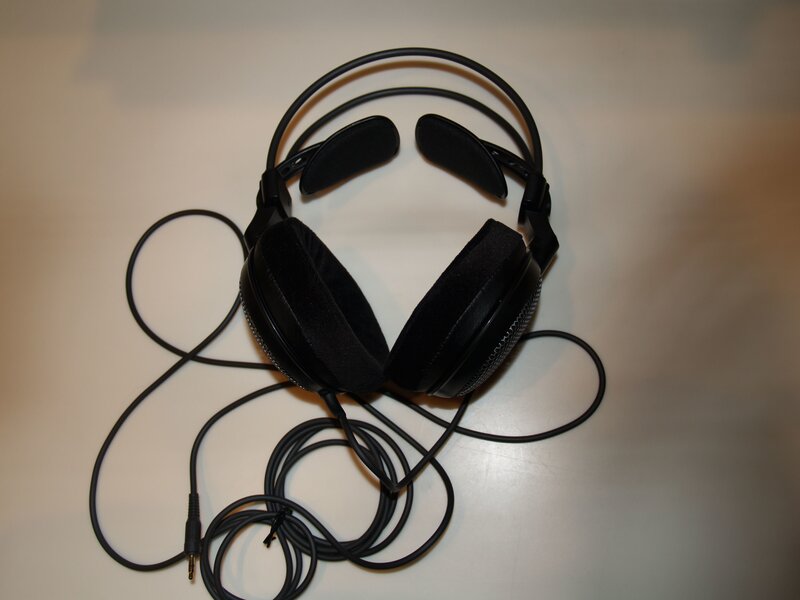 Black Over-ear Headphones — Neutral, Photograph, Cable