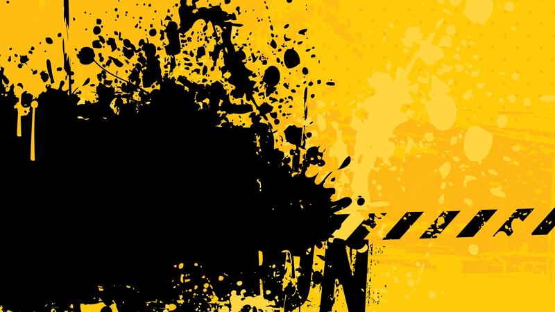 Black Paint Splatter