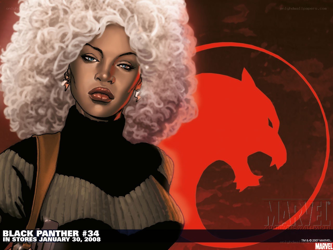 Black Panther #34 cover art