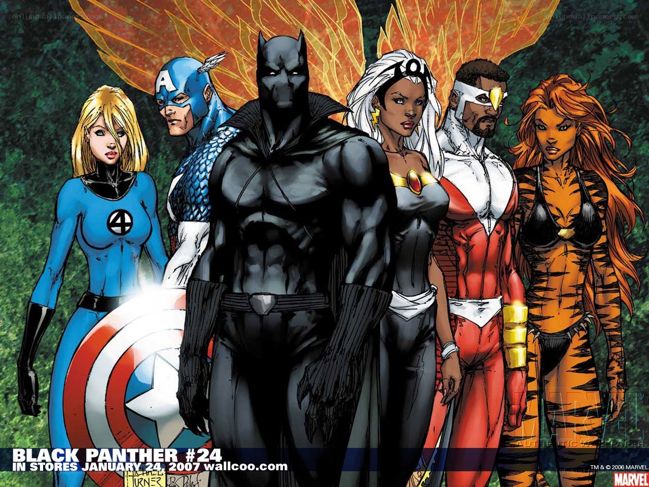 Black Panther and allies