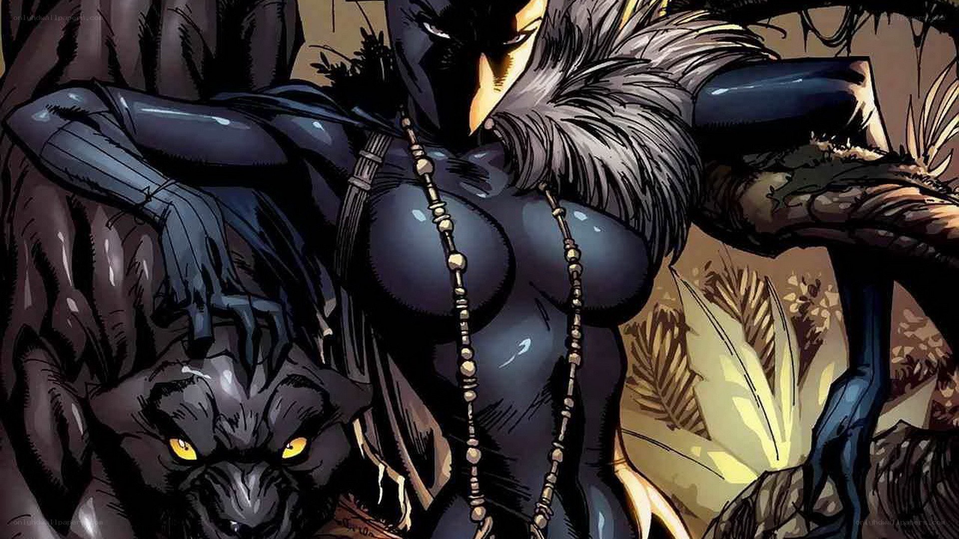Black Panther and Black Crow