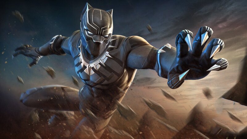 Black Panther Character — Dramatic, Digital Art, Armor