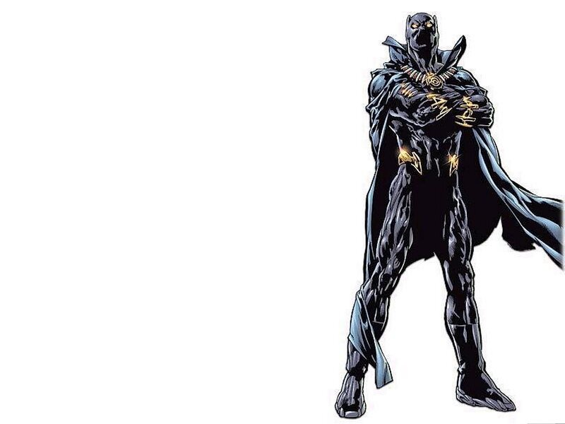 Black Panther Character — Heroic