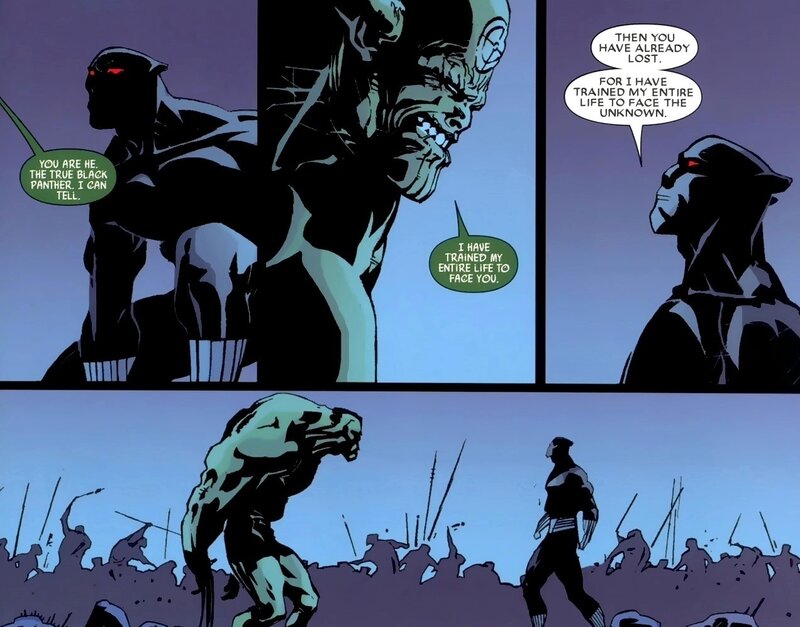Black Panther confrontation