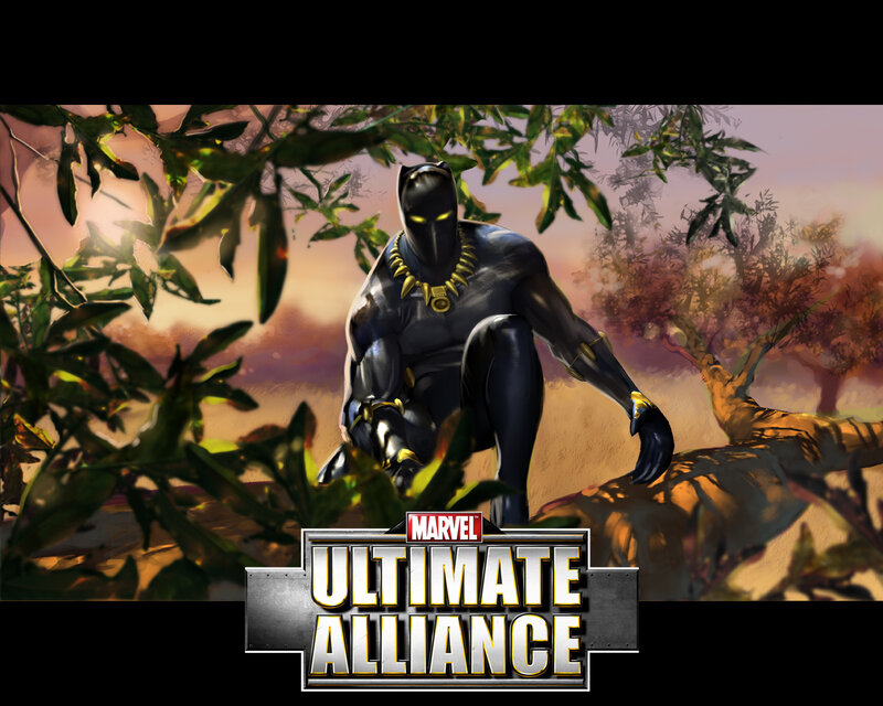 Black Panther Crouching