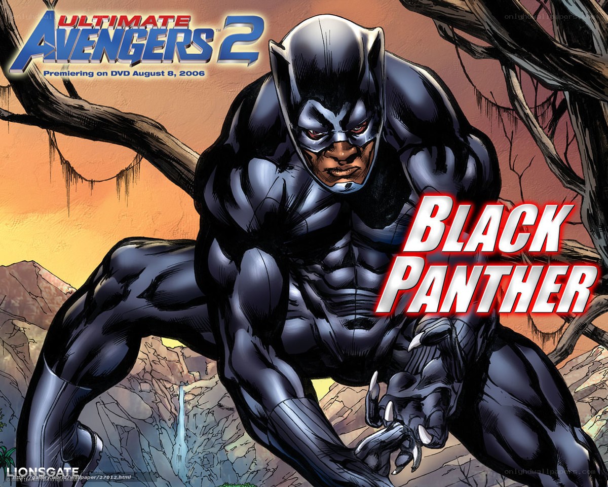 Black Panther from Ultimate Avengers 2
