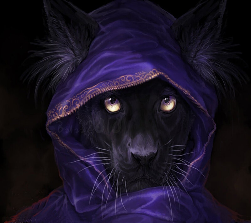 Black Panther in Hood