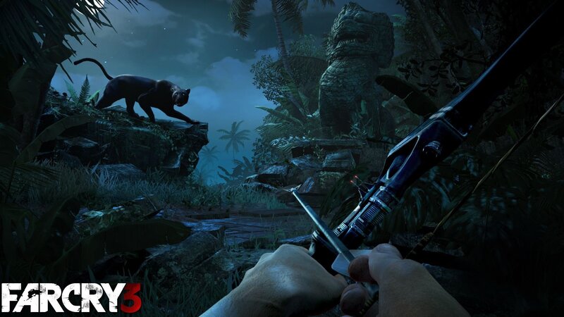 Black Panther in Jungle — Green, Dark, Tense, Night