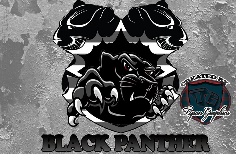 Black Panther Logo — Aggressive
