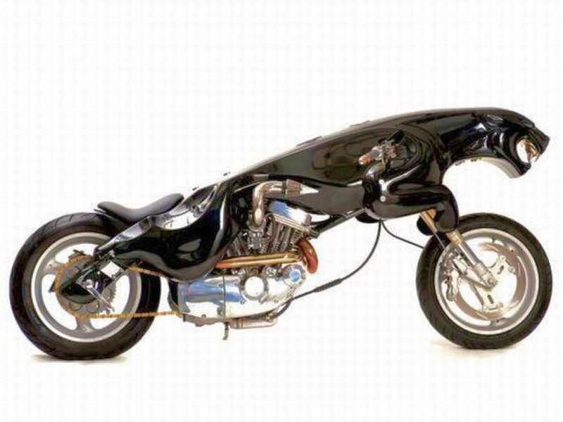 black panther motorcycle