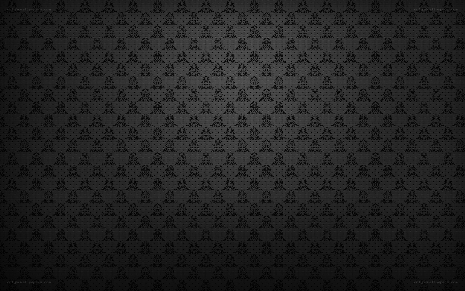 black patterned wallpaper