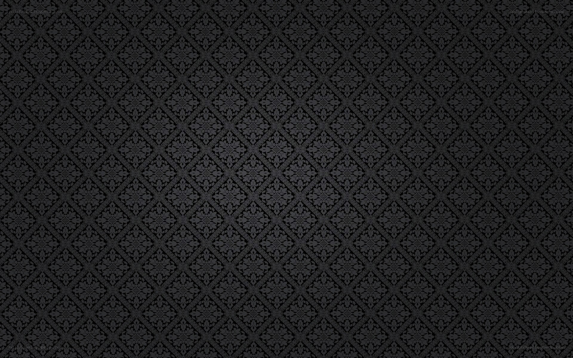 black patterned wallpaper