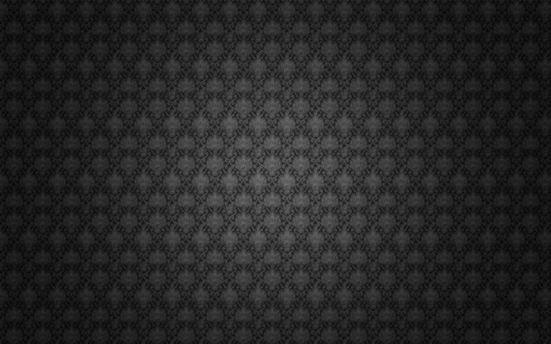 Black Patterned Wallpaper — Gray