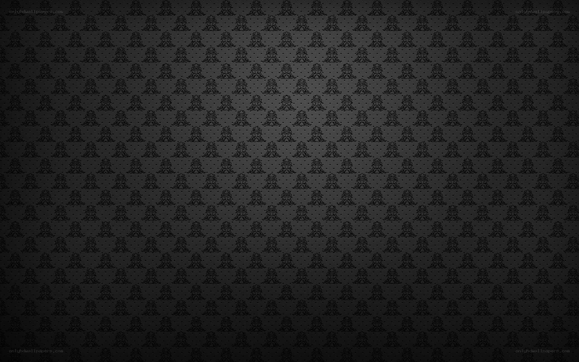 black patterned wallpaper
