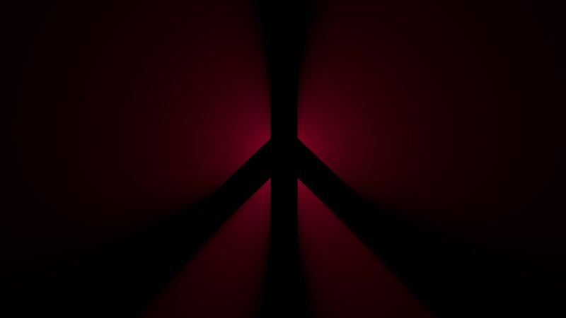 Black Peace Symbol