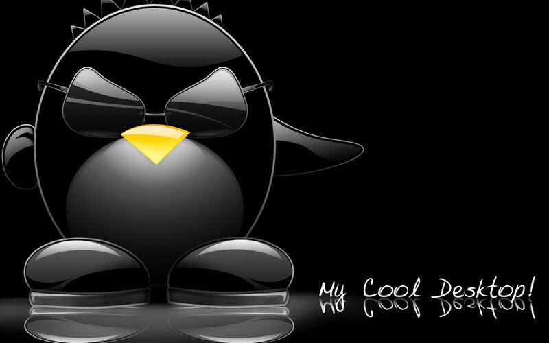 Black Penguin Character