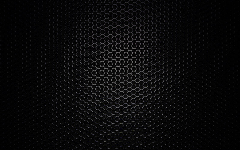 Black Perforated Mesh