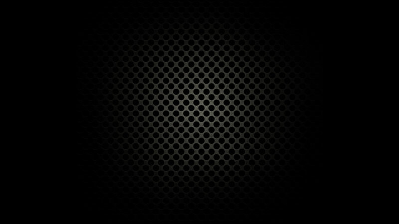 Black Perforated Metal — Dark