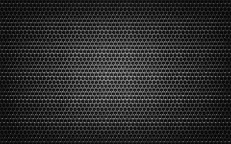 Black Perforated Metal Mesh