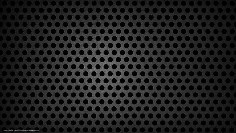 Black Perforated Metal — Neutral, Photograph