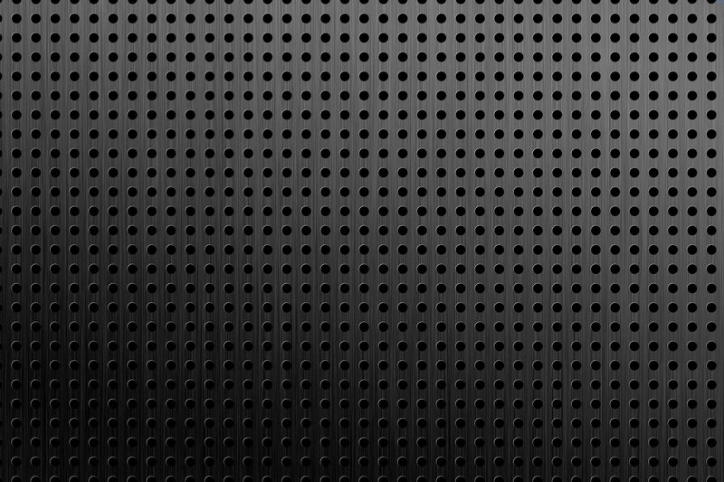 Black Perforated Metal — Neutral