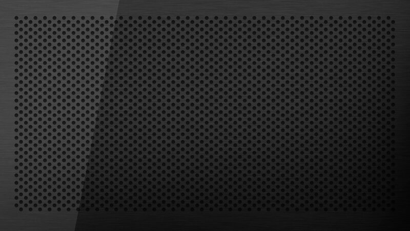 black perforated metal texture