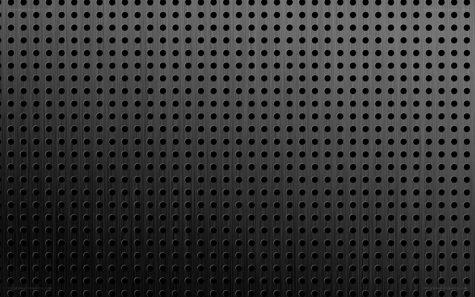 black perforated metal texture