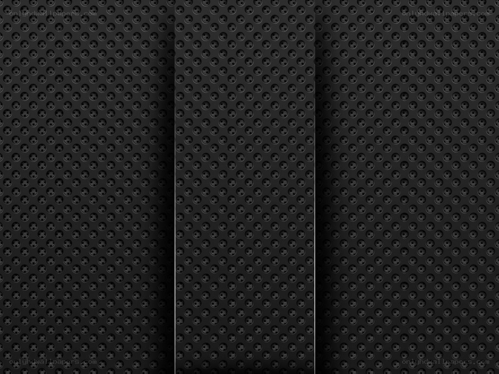 black perforated metal texture