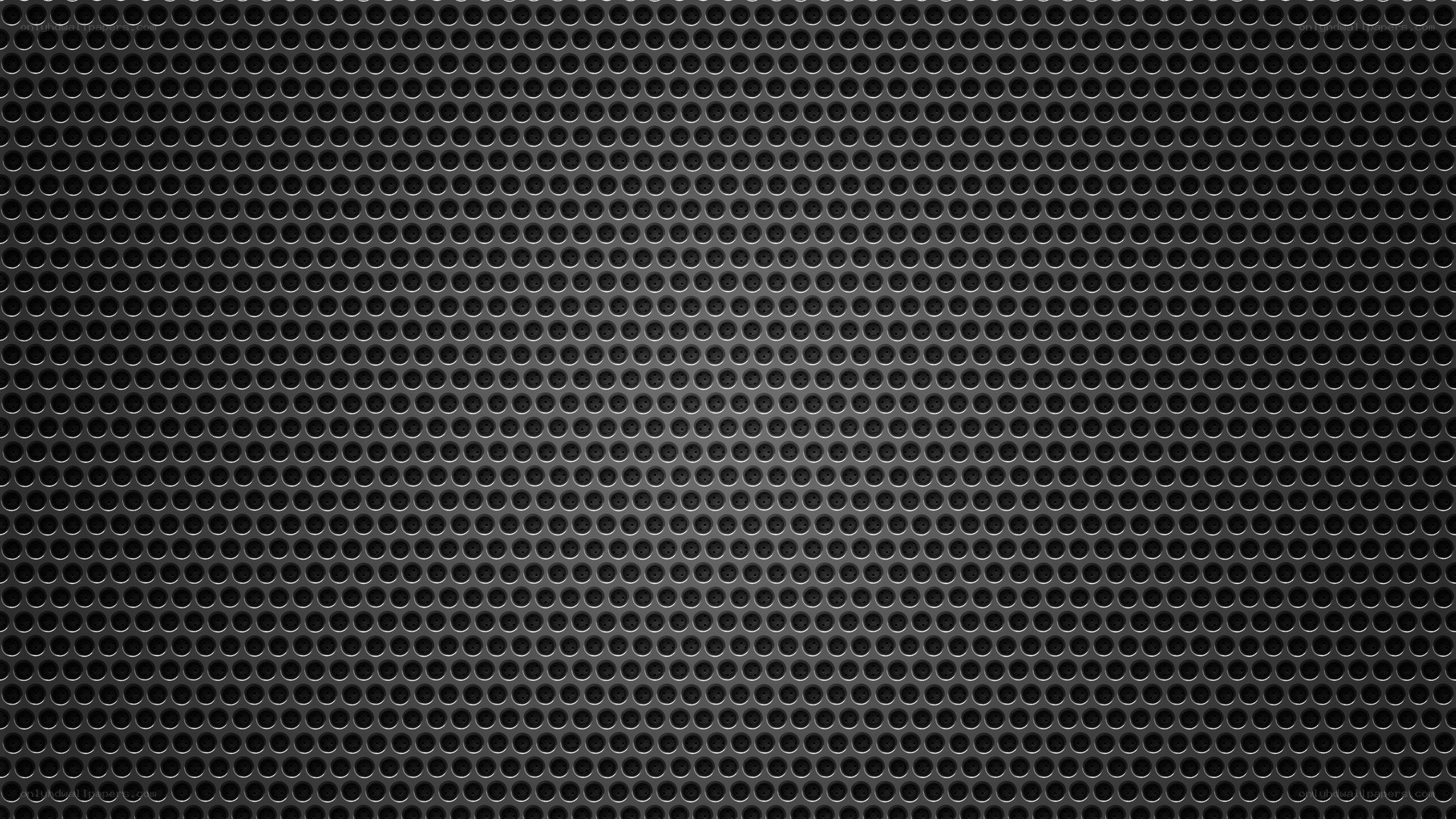 black perforated metal texture