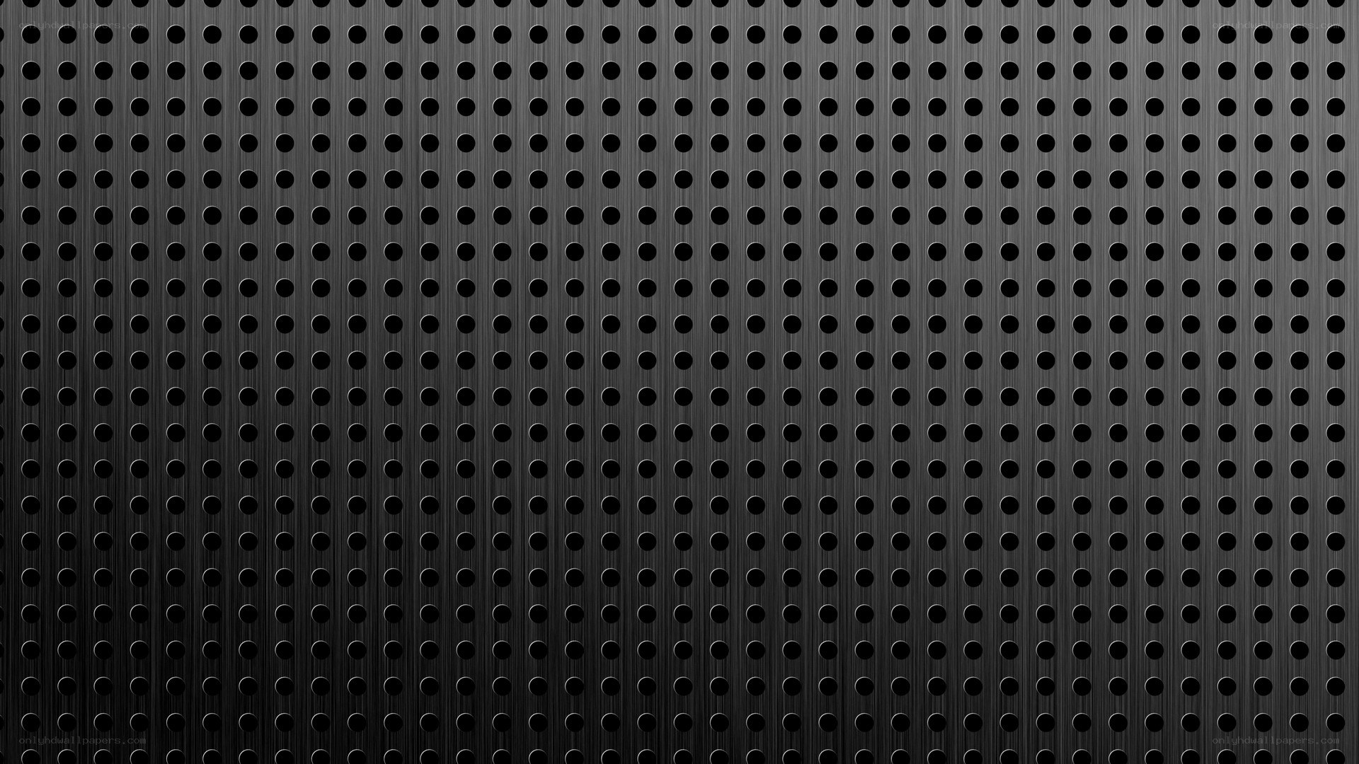 black perforated metal texture