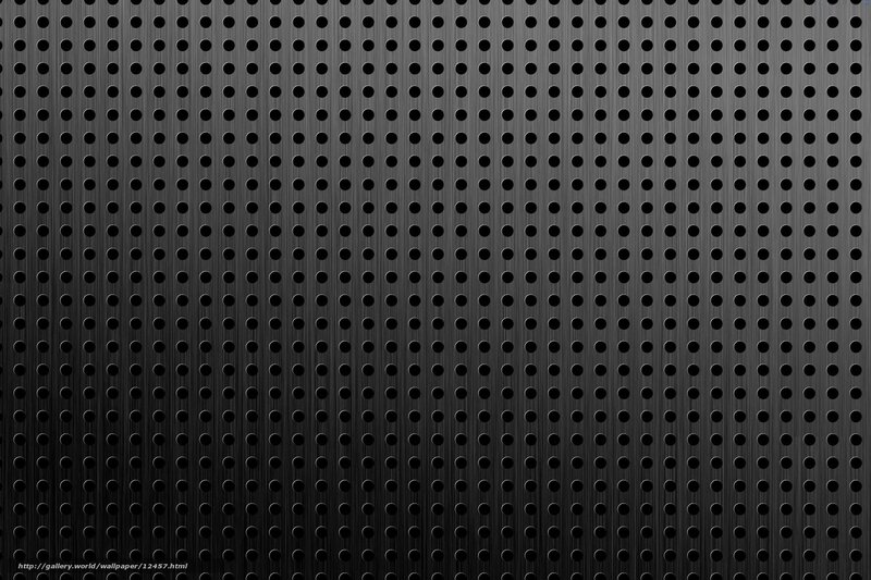black perforated metal texture
