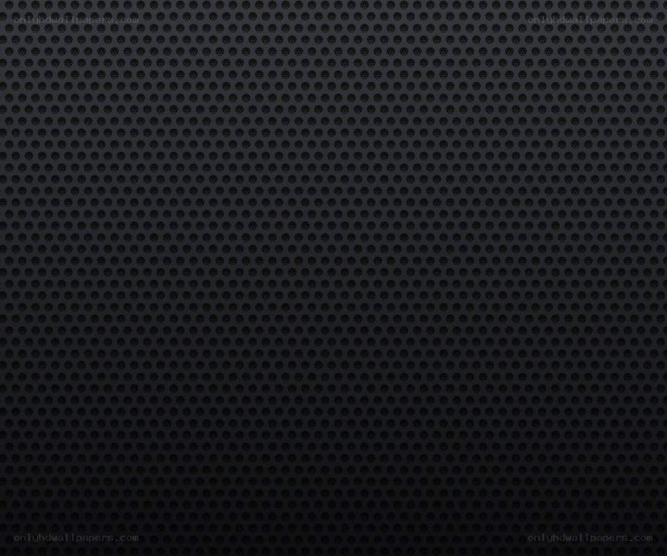 black perforated surface