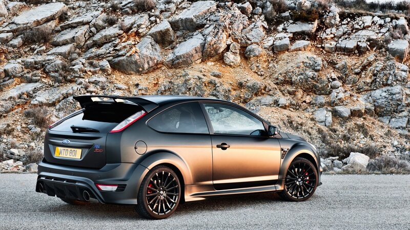 Black Performance Car — Gray