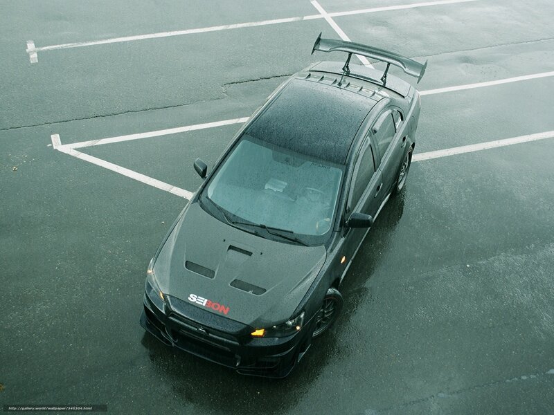 Black Performance Car
