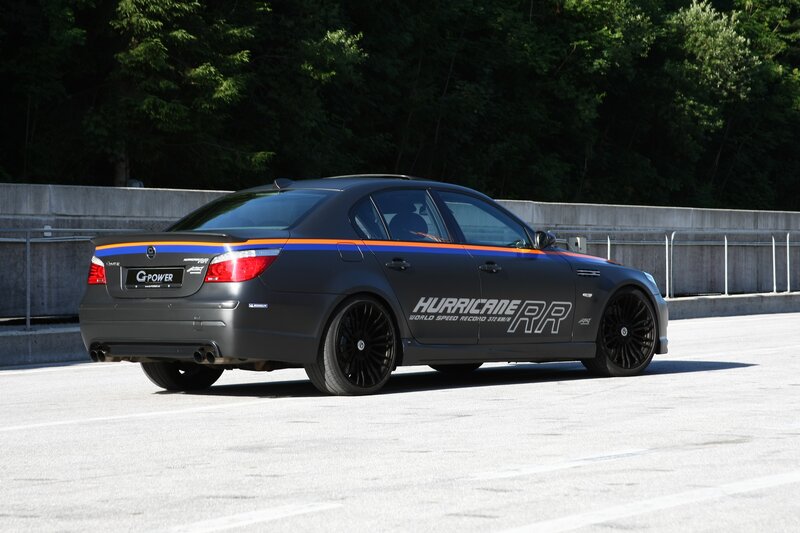 Black Performance Sedan — Gray