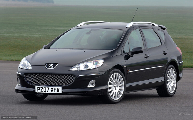 Black Peugeot 307 Sw — Calm