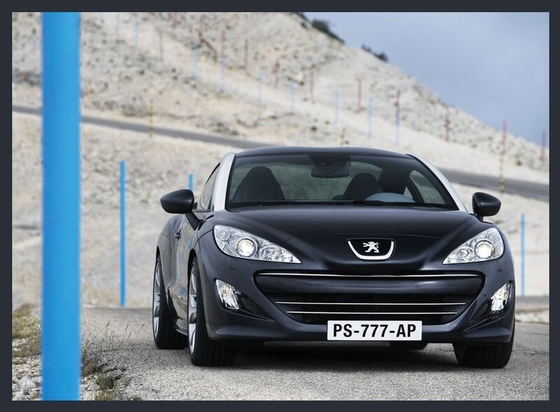 Black Peugeot Car