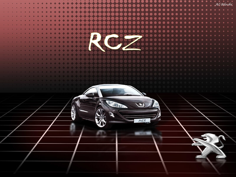 Black Peugeot Rcz Car — Dramatic