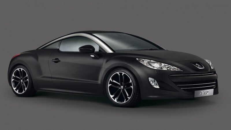 Black Peugeot Rcz Car — Neutral