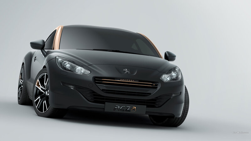 Black Peugeot Rcz R Car
