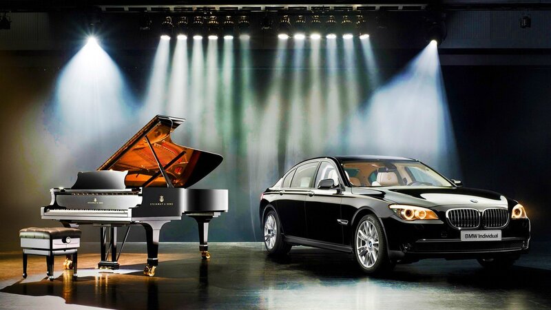 Black Piano and Car