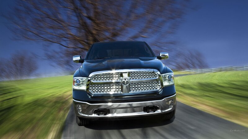 Black Pickup Truck — Blue, Dynamic