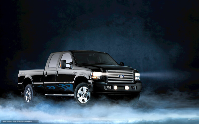 Black Pickup Truck — Dramatic, Night, Photograph, Smoke