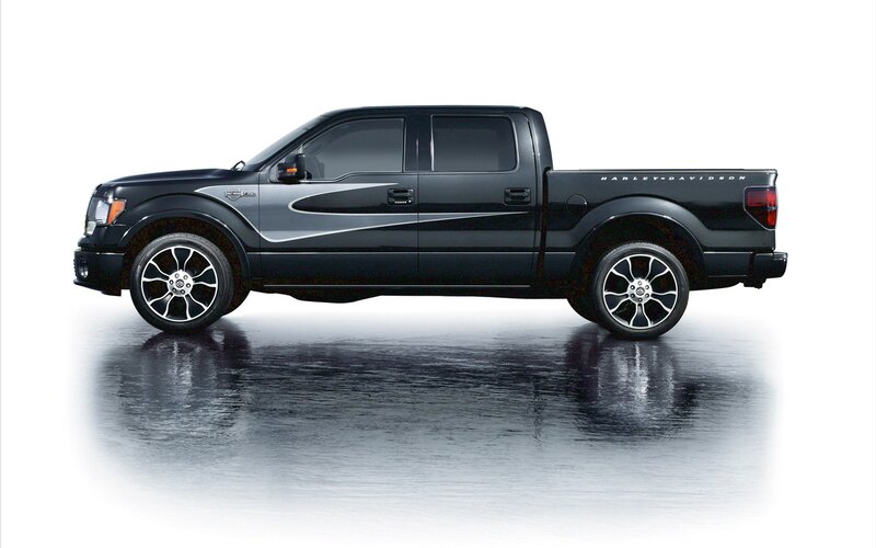 Black Pickup Truck — Dramatic, Photograph, Truck Bed