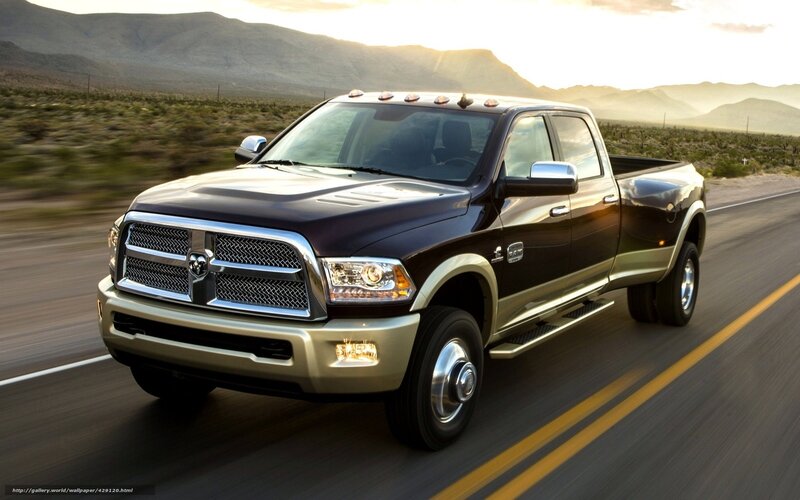 Black Pickup Truck — Dramatic, Sunset, Photograph, Mountains