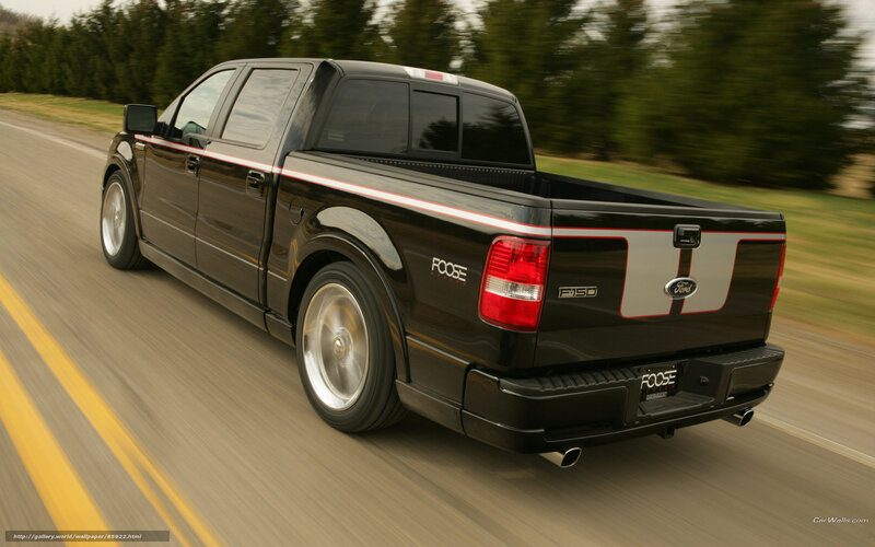 Black Pickup Truck — Dynamic, Afternoon, Photograph
