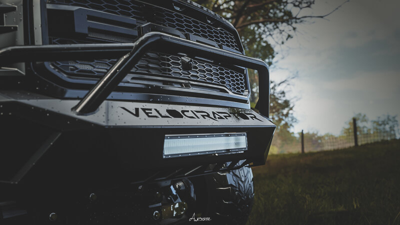 Black Pickup Truck Front