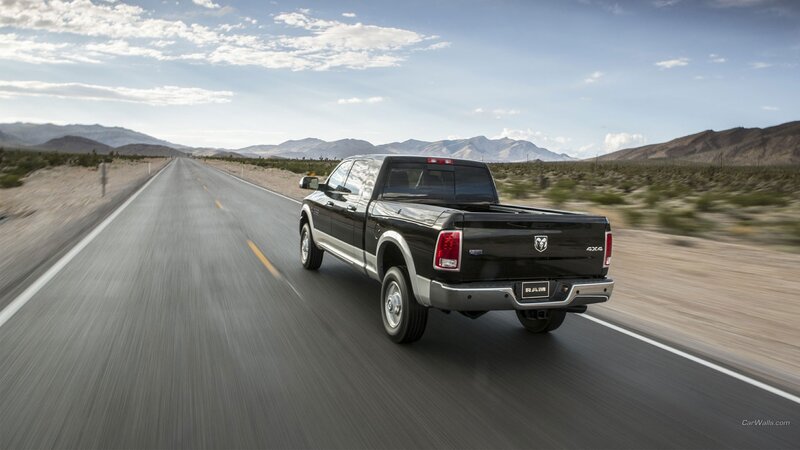 Black Pickup Truck — Open Road