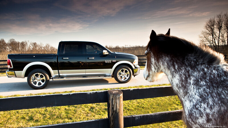 Black Pickup Truck — Serene, Sunset, Photograph