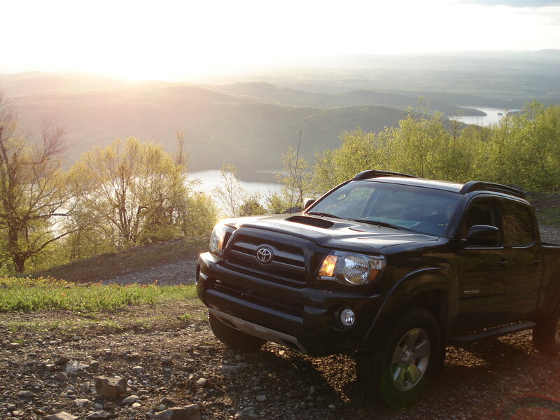 Black Pickup Truck — Serene